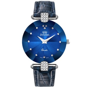 Richelieu, Richelieu Analoguhr Damen Blau 36mm
