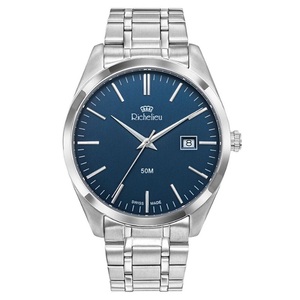 Richelieu, Richelieu Analoguhr Herren Silber 42mm