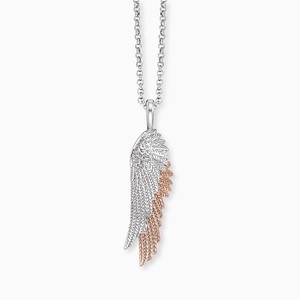 Engelsrufer, Halskette Damen Silber 50 CM, Engelsrufer Halsschmuck Damen