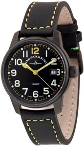 Zeno Watch Basel, Zeno-Watch Basel Pilot Classic 3315Q-bk-a19 Herren, Zeno-Watch Basel Pilot Classic 3315Q-bk-a19 Herren