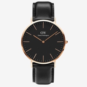 Daniel Wellington, Daniel Wellington Classic Black Uhren Unisex, Daniel Wellington DW00100127 Sheffield Herrenuhr