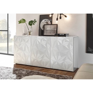 VEDIA, Sideboard «Emily», 3 Türen, Sideboard ERIS lackiert Sideboard ERIS lackiert