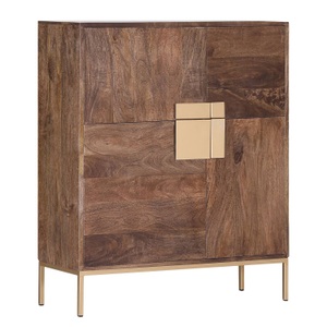 Jack und Alice, home24 Kommode Lyss, Hochkommode Royal Wood 100x118