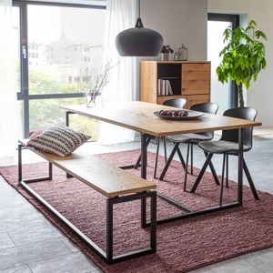mutoni scandi, Holzbank Thalia Eiche, 