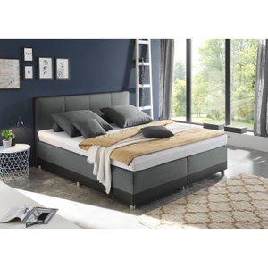 home24, home24 Boxspringbett Hatch, Boxspringbett «Luna», 160 x 200 cm