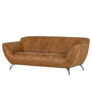 home24, home24 Sofa Astley (2-Sitzer), Canapé Venezuela en cuir