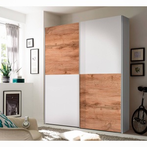 home24, home24 Schwebetürenschrank Niceville II, Schlafkontor Schwebetürenschrank »Puls Schlafzimmerschrank BESTSELLER Garderobenschrank Schrank«, Kleiderschrank mit Metallgriffleisten, viele Farben, Breite 170cm