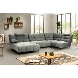 CONFORAMA, 1 Platz Element BAHAMAS Stoff Hellgrau, 