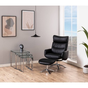 Actona, Actona - 3er-Set Couchtische Katrine - Silber, Beistelltisch Catherine Klar (3er-Set)