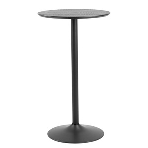 mutoni scandi, Bartisch Barcelona schwarz rund 60x60, Bartisch Barcelona schwarz rund 60x60
