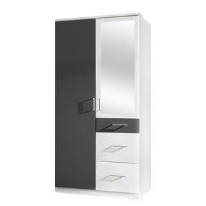 Wimex, home24 Drehtuerenschrank Julan I, Wimex Kleiderschrank »Click«, mit Spiegel