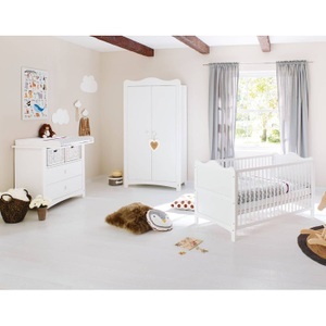 Pinolino, home24 Drehtuerenschrank Florentina Kids, Pinolino® Kleiderschrank »Florentina, Kinderkleiderschrank«, 2-türig; Made in Europe