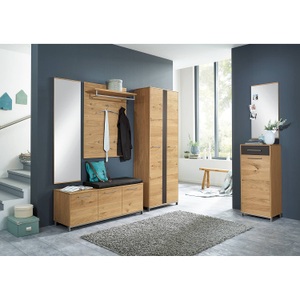 Voss, home24 Spiegel Vedo II, Novel WANDSPIEGEL 41/140/2 cm , Vedo , Eichefarben , Holz, Glas , Eiche,Eiche , furniert,massiv , 41x140x2 cm , lackiert,lackiert,glänzend,Echtholz,Echtholz , In verschiedenen Grössen erhältlich, senkrecht montierbar , 001529005416