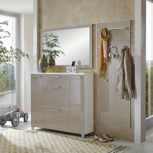 Voss, home24 Spiegel Alavere, Novel WANDSPIEGEL 120/77/2 cm , Ventina , Taupe , Glas, Holzwerkstoff , 120x77x2 cm , lackiert,rückseitig lackiert,Nachbildung , senkrecht und waagrecht montierbar, In verschiedenen Grössen erhältlich , 001529004106