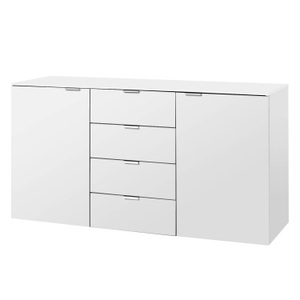 Express Moebel, home24 Sideboard Carina I, Hom`in Sideboard 140/80/42 cm , Carina , weiss , Holzwerkstoff , 140x80x42 cm , Dekorfolie,Nachbildung , Typenauswahl, Beimöbel erhältlich, In verschiedenen Grössen erhältlich, in verschiedenen Holzdekoren erhältlich , 001172015506