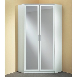 Wimex, home24 Eckschrank Julan (mit Spiegel), Wimex Eckkleiderschrank »Click«, mit 2 Spiegeltüren