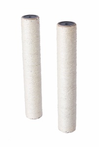 R - cat trees, Kratzbaum Stamm im Doppelpack 6.8 x 37.5 cm, Katzenbaum Stamm 2er Set 6.8 x 37.5 cm