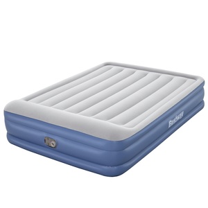 undefined, Luftbett Tritech Queen selbstaufblasend 203 x 152 x 46 cm, Bestway, Unsere Neuheiten, Bestway Luftbett Queen inkl. eingebauter Pumpe 203x152x46cm, Produkte & Wohnen