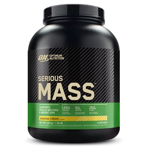 Protein, Optimum Nutrition Serious Mass 2721 g Banana, Serious Mass - 2730g - Banane