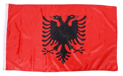 Ruby, Nationalflagge Albanien 90 cm x 150 cm, Flagge Albanien 90 x 150 cm