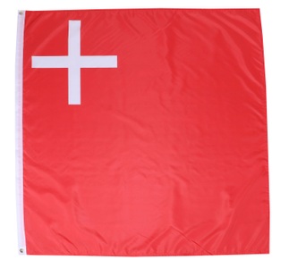 Ruby, Kantonsflagge Schwyz 120 cm x 120 cm, Kantonsflagge Schwyz 120 x 120 cm