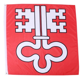 Ruby, Kantonsflagge Nidwalden 120 cm x 120 cm, Kantonsflagge Nidwalden 120 x 120 cm