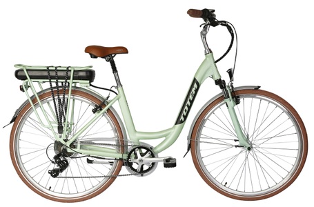 V - E-Bikes, E-Bike City LINDSEY türkis, E-Bike City LINDSEY mint