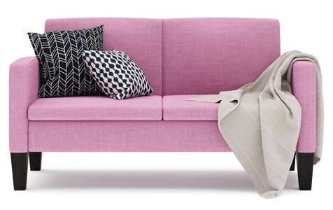 Eric Axis, Sofa SVEN 2er pink, Sofa SVEN 2-Sitzer pink
