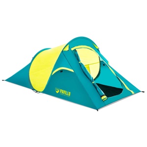 Bestway, Wurfzelt Coolquick 2 für 2 Personen, Bestway Zelt 68097 220/120/90 cm , 68097 , Gelb, Grün , Kunststoff , 120x90 cm , matt , 0069160467