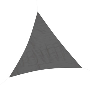 Jessica Netting, Sonnensegel Polyester 3 x 3 x 3 m grau, Sonnensegel Polyester Dreieck 3 x 3 x 3 m anthrazit