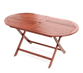Dora, Bürostuhl Chefsessel, Gartentisch Holz LISSABON ausziehbar 180 - 240 cm
