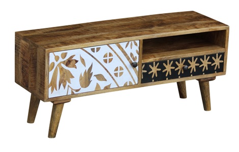 Pat Tische, TV Möbel Vintage BLOOM, TV Möbel Holz Vintage BLOOM