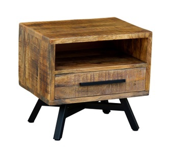 Pat Tische, Nachttisch Vintage JACOB, Nachttisch Holz Vintage JACOB