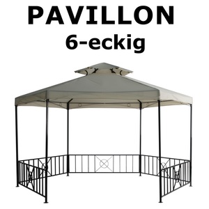 Nicole, Gartenpavillon 6-eckig