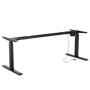 R - Stehpulte, Tischgestell Stehpult schwarz 180 - 200 cm, 