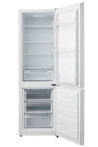 R - Ice cube maker + Fridge, Kühlschrank mit Gefrierer 260 L weiss, Kühlschrank mit Gefrierer 260L weiss