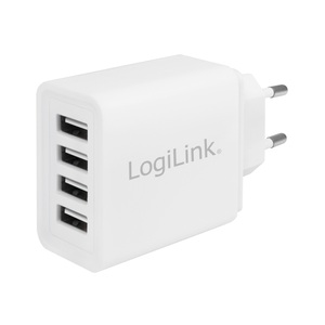 2direct, USB Steckdosenadapter 4-fach weiss