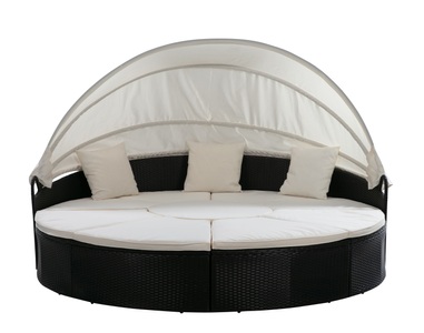 R - Ipro, Sonneninsel LAGUNA schwarz / weiss, Sonneninsel LAGUNA schwarz/weiss