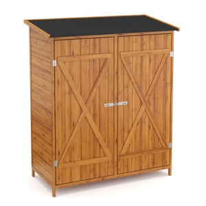 R - Gewächshäuser, Gerätehaus aus Holz 138 x 66 x 160 cm, 