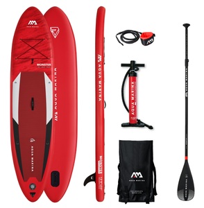 Aqua Marina, Aqua Marina - Aufblasbares SUP Monster All-Around iSup - Rot, Aqua Marina Stand Up Paddle MONSTER 366 cm