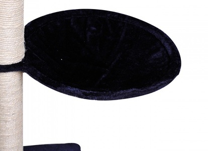 R - cat trees, 2x Körbchen für Katzenbaum schwarz 40 cm, Körbchen für Katzenbaum 2er Set schwarz 40 cm