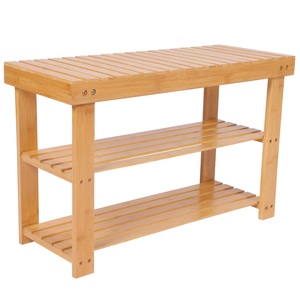 undefined, Schuhbank Bambus 70 x 28 x 45 cm, Schuhbank Bambus 70 x 28 x 45 cm