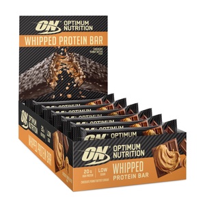 Optimum Nutrition, Whipped Protein Bar - 10x62g - Chocolate Peanut Butter, Whipped Protein Bar - 10x62g - Chocolate Peanut Butter