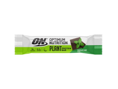 Optimum Nutrition, Plant Protein Bar - 12x60g - Chocolate Mint, Plant Protein Bar - 12x60g - Chocolate Mint