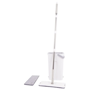 undefined, Bodenwischer Set 4-teilig weiss/grau