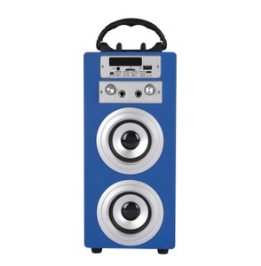 undefined, Bluetooth Lautsprecher 2 x 5 W blau, Bluetooth Lautsprecher kabellos 2 x 5 W blau