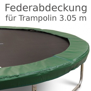 Jerry, Federabdeckung für 3.05 m Trampolin, Federabdeckung für 3.05 m Trampolin grün