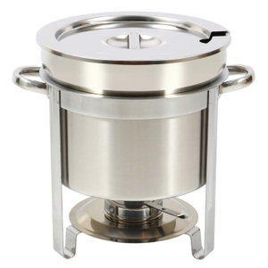 undefined, Chafing Dish Speisewärmer Edelstahl 11L, Chafing Dish Speisewärmer Edelstahl 11L