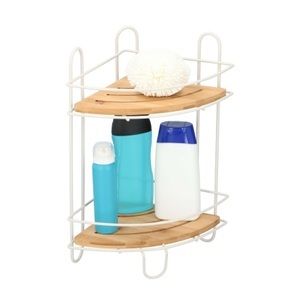 undefined, Eckregal Bambusholz 20 x 36 cm, 
