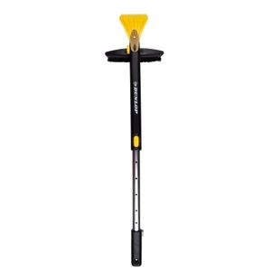 undefined, Eiskratzer mit Bürste, DUNLOP 2-in-1-Schaber schwarz